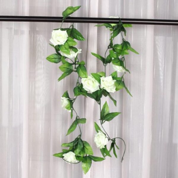 Green Home Plant Simulated Wide Application Plastic Decorative Ivy Green Vine Decor for Home - Image 2
