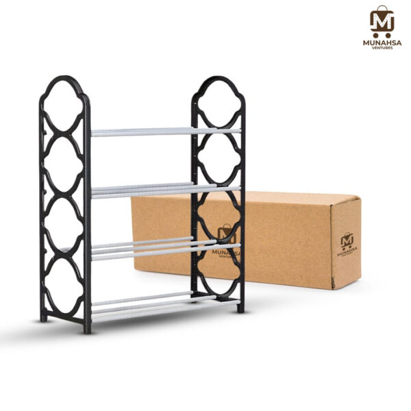 Multipurpose Shoe Rack I Shoe Organizer I 4,5 Layer Durable, Easy Assembly & Space-Saving Shoe Rack | Premium Quality Shoe Rack for Men, Women & Kids | Non-Slip, Water-Resistant, Stackable Shoe Storage for Home & Room - Image 5