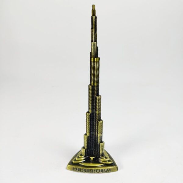 Burj Khalifa Model Antique Famous Monuments Statue Model Figurine Burj Khalifa Decoration - Image 2